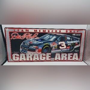 Wincraft Racing 2001 Dale Earnhardt, #3, ‘Team Members Only’ Sign; 8x19” New